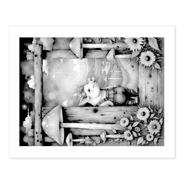 Tampons Encreurs Piglet Whimsical (Impression)