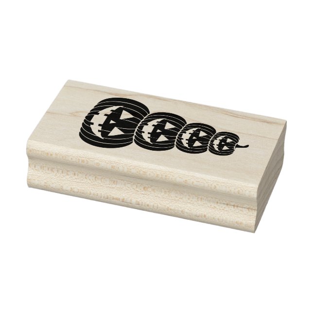 Tampons Encreurs Pile de citrouilles illuminées (Tampon)