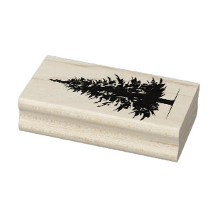 Tampons Encreurs Pin, arbre à feuillage persistant, arbre de Noël