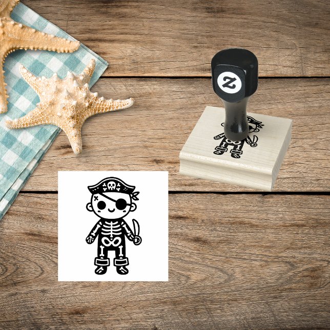 Tampons Encreurs Pirate Skeleton (Créateur téléchargé)