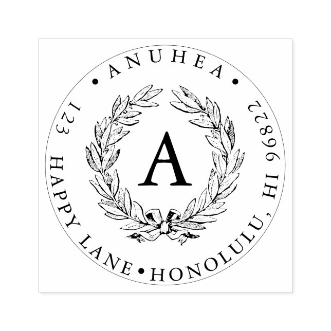 Tampons Encreurs PixDezines Laurel Wreath (Impression)