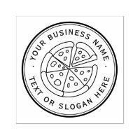pizza Custom Business Logo Large