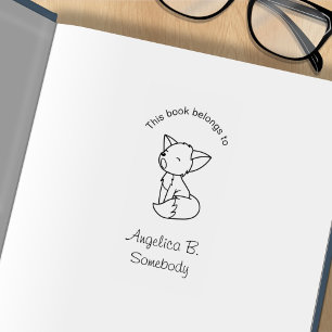 Tampons Encreurs Plaque de livre Sleepy Little Fox