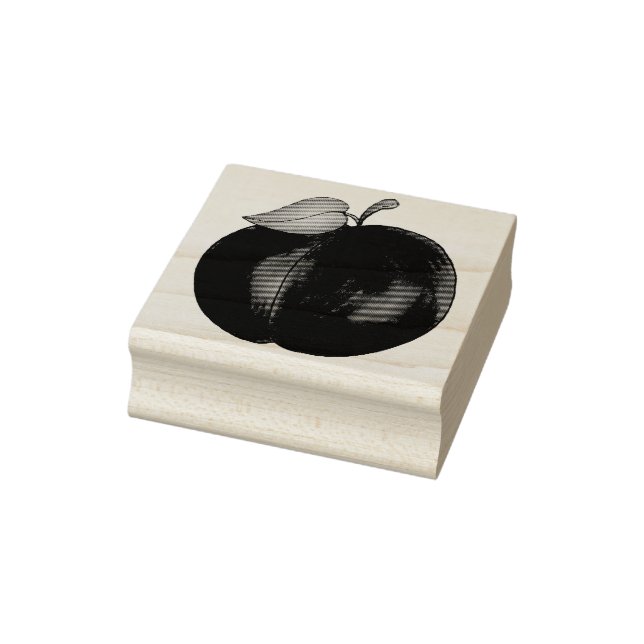 Tampons Encreurs Plums mûrs Été Purple Plum Illustration (Tampon)