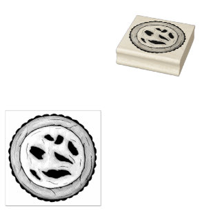 Tampons Encreurs Portugais Pastel de Nata Egg Custode Pâtisserie de