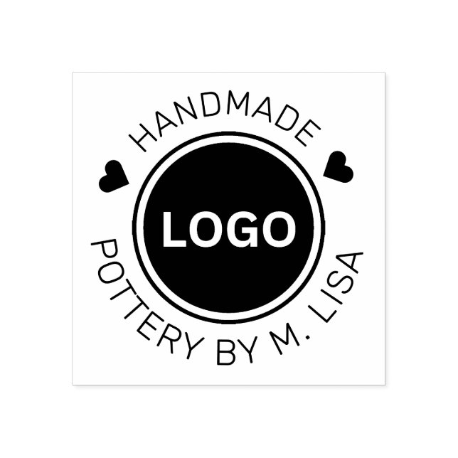 Tampons Encreurs Poterie par Entreprise Texte courbe (Impression)