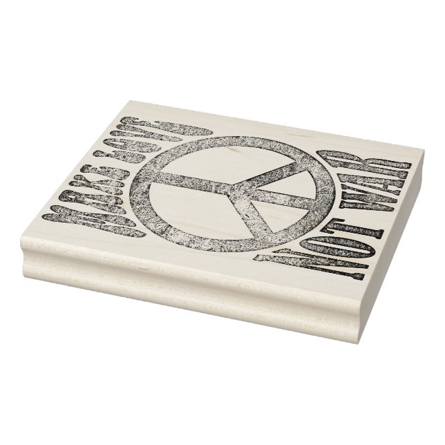 Tampons Encreurs Pouvoir Fleur Paix - Faire L'Amour Pas La Guerre 1 (Tampon)