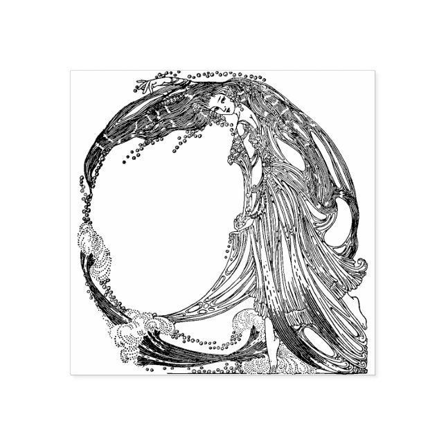 Tampons Encreurs Princesse Art Nouveau (Impression)