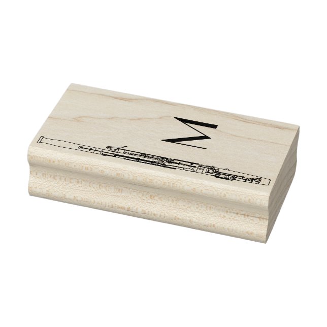 Tampons Encreurs Professeur de musique Bassoon (Tampon)