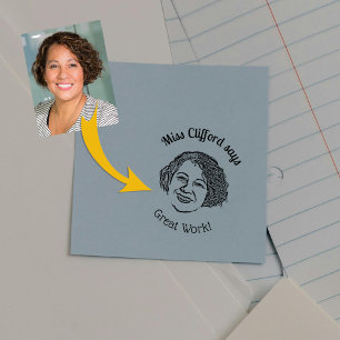 Tampons Encreurs Professeur de photo personnalisé