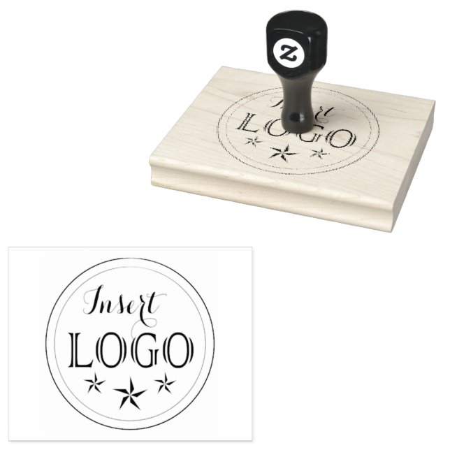 Tampons Encreurs Professional 4x5 Custom Logo Rubber Stamp Design (Tamponné)
