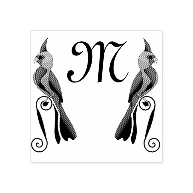 Tampons Encreurs Pyrrhuloxie Joli Cardinal Family Bird (Impression)