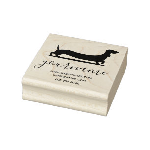 Tampons Encreurs Race de chien Dachshund Chenil Canin