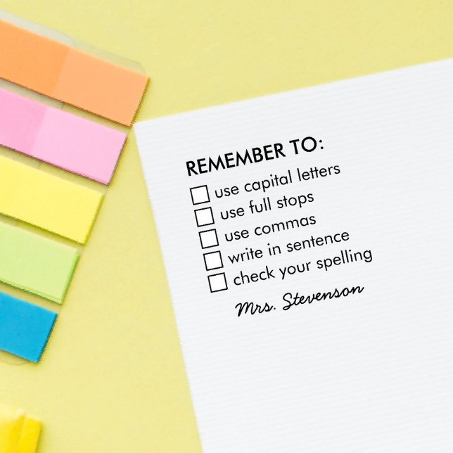 TAMPONS ENCREURS RAPPELEZ-VOUS À LA SIGNATURE DE L'ENSEIGNANT DE L' (SCHOOL HOMEWORK FEEDBACK REMEMEBR TO RUBBER STAMP)