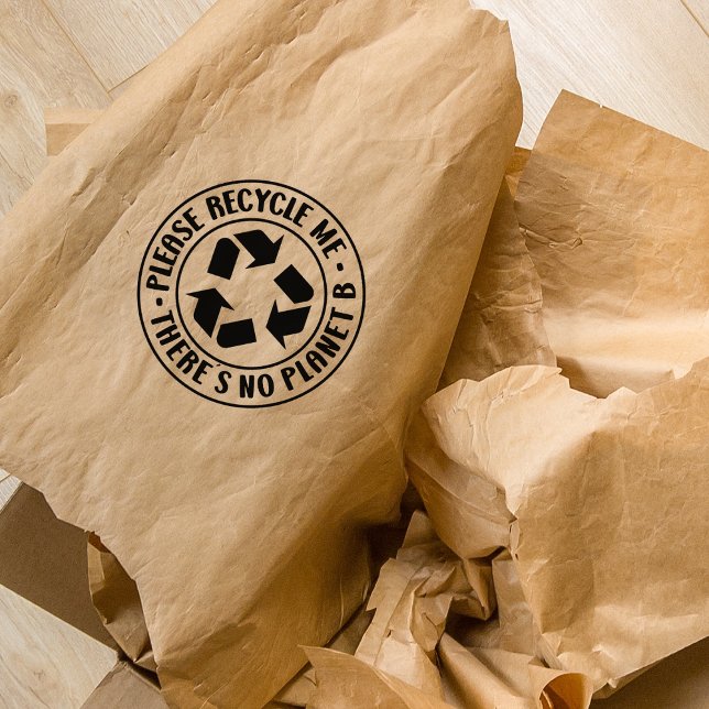 Tampons Encreurs Recycle Me, Il n'y a pas de planète B, (Créateur téléchargé)