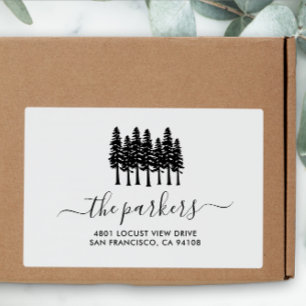 Tampons Encreurs Redwoods Nom de famille Signature Adresse de ret