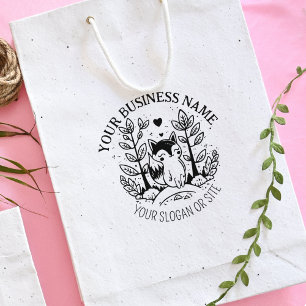 Tampons Encreurs Renard mignon, Entreprise Personnalisée, Grande