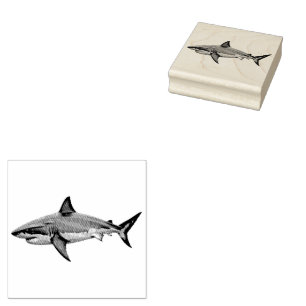 Tampons Encreurs Requin branché 