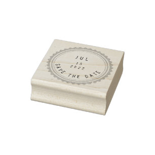 Tampons Encreurs Réservez la date   Timbre d'annulation