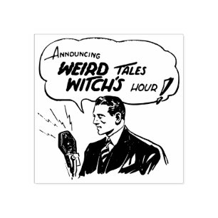 Tampons Encreurs Rétro du présentateur radio