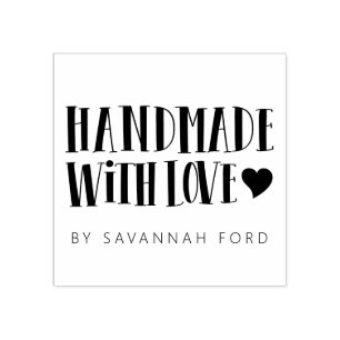 Tampons Encreurs Rétro stylé artisanal avec amour