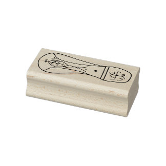 Tampons Encreurs Right Footprint of extraterrestrial rubber stamp