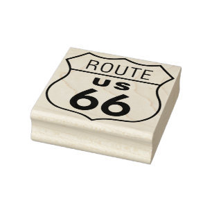 Tampons Encreurs Route 66 Timbre en caoutchouc