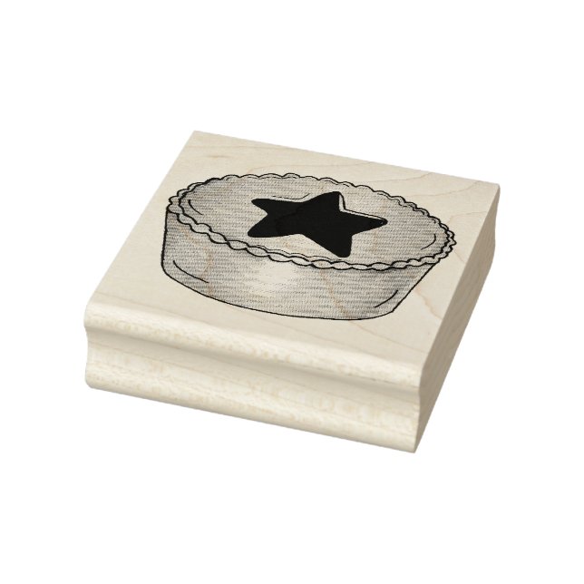 Tampons Encreurs Royaume-Uni Noël Fruit Mince Pie Festive (Tampon)