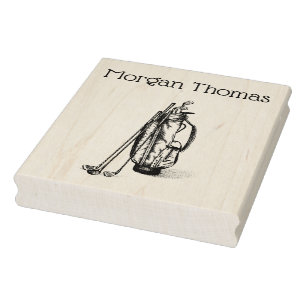 Tampons Encreurs Sac de golf clubs de golf Noir