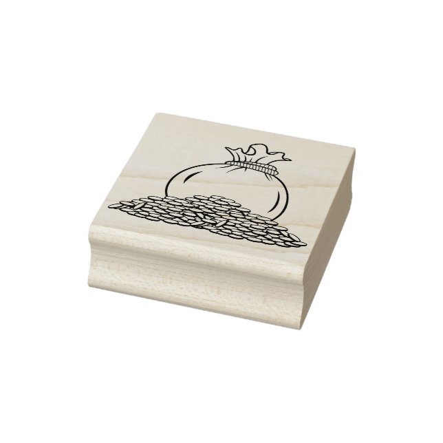 Tampons Encreurs sac de monnaie timbre d'art (Tampon)