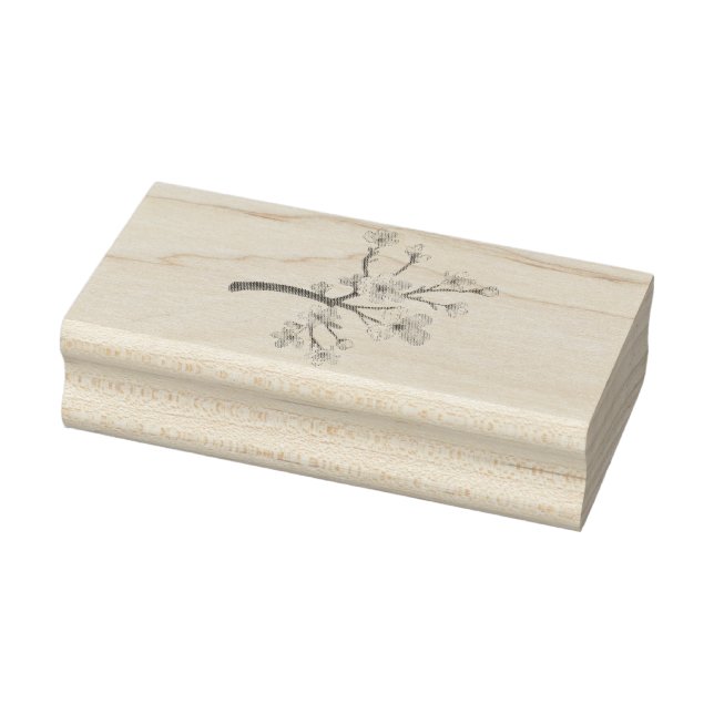 Tampons Encreurs Sakura Blossom Branche Coeur (Tampon)