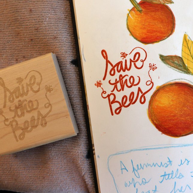 Tampons Encreurs Sauvez les abeilles (Créateur téléchargé)