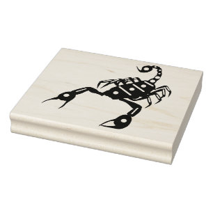 Tampons Encreurs Scorpion Scorpio Bug Insect Nature Silhouette art