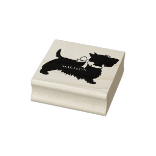 Tampons Encreurs Scottish Terrier Scotty Chien écossais Chien Chie
