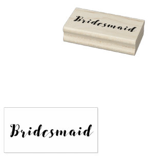 Tampons Encreurs Script Bridesmaid