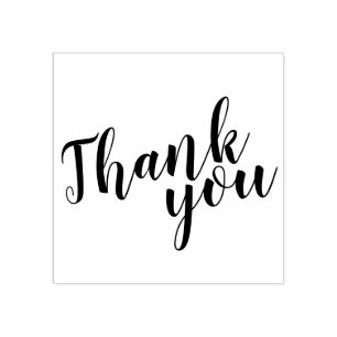 Tampons Encreurs Script moderne mariage favoriser Merci