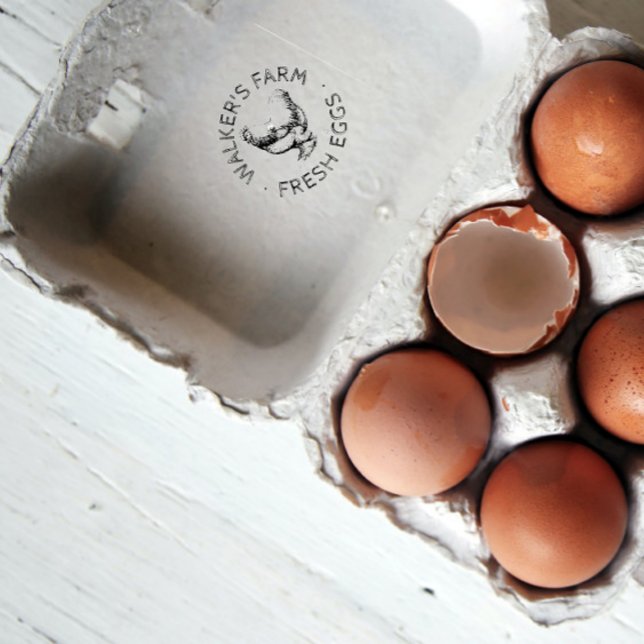 Tampons Encreurs Script rustique Happy Hen Egg Timg (Créateur téléchargé)