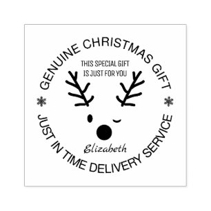 Tampons Encreurs Service de livraison de cadeaux de Noël Funny pers