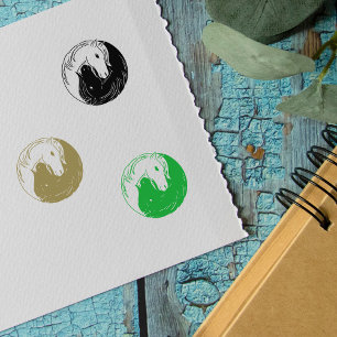 Tampons Encreurs SIGNE Yin Yang Cheval