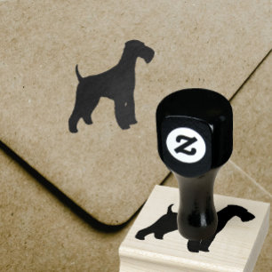 Tampons Encreurs Silhouette d'Airedale Terrier