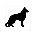 Silhouette de chien berger allemand