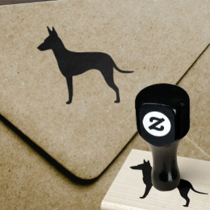 Tampons Encreurs Silhouette de Manchester Terrier