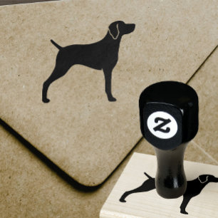 Tampons Encreurs Silhouette de Weimaraner