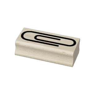 Tampons Encreurs Silhouette Paperclip moderne