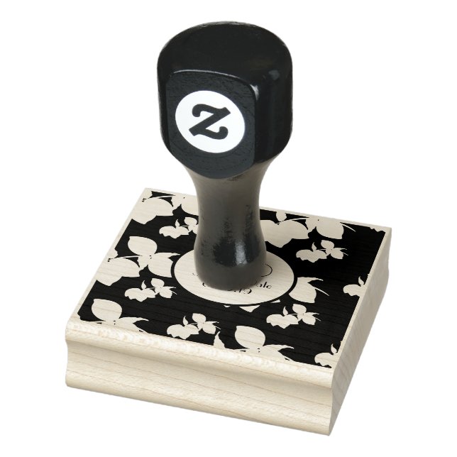 Tampons Encreurs Silohuette citron Enregistrer la date Mariage init (Tampon)