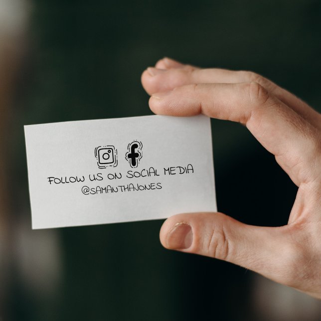 Tampons Encreurs Simple Suivez-nous sur les médias sociaux (Créateur téléchargé)