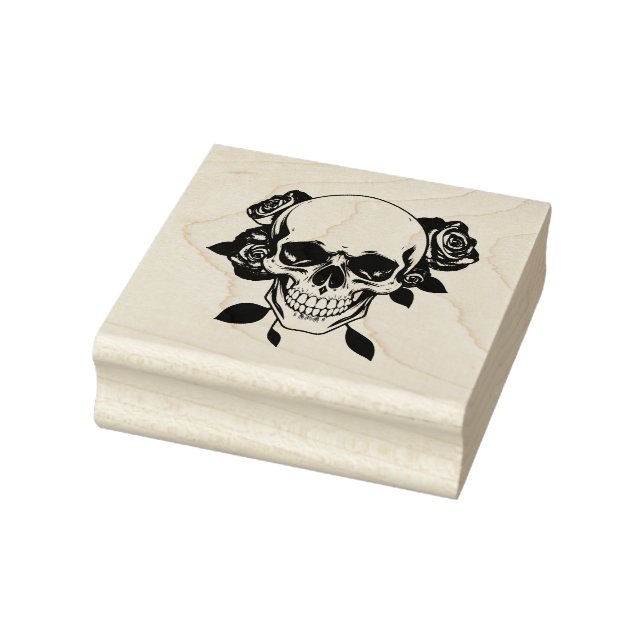 Tampons Encreurs Skull and Roses Stamp (Tampon)