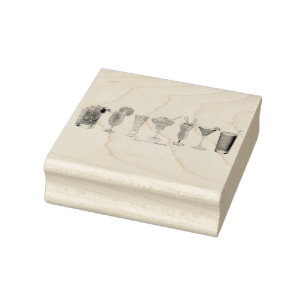 Tampons Encreurs SlipperyJoe's Cheers alcool cocktail orgueil neon 