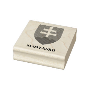 Tampons Encreurs Slovaquie (Slovénie) Manteau d'armoiries Timbre e