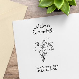 Tampons Encreurs Snowdrops - Spring Flowers Adresse